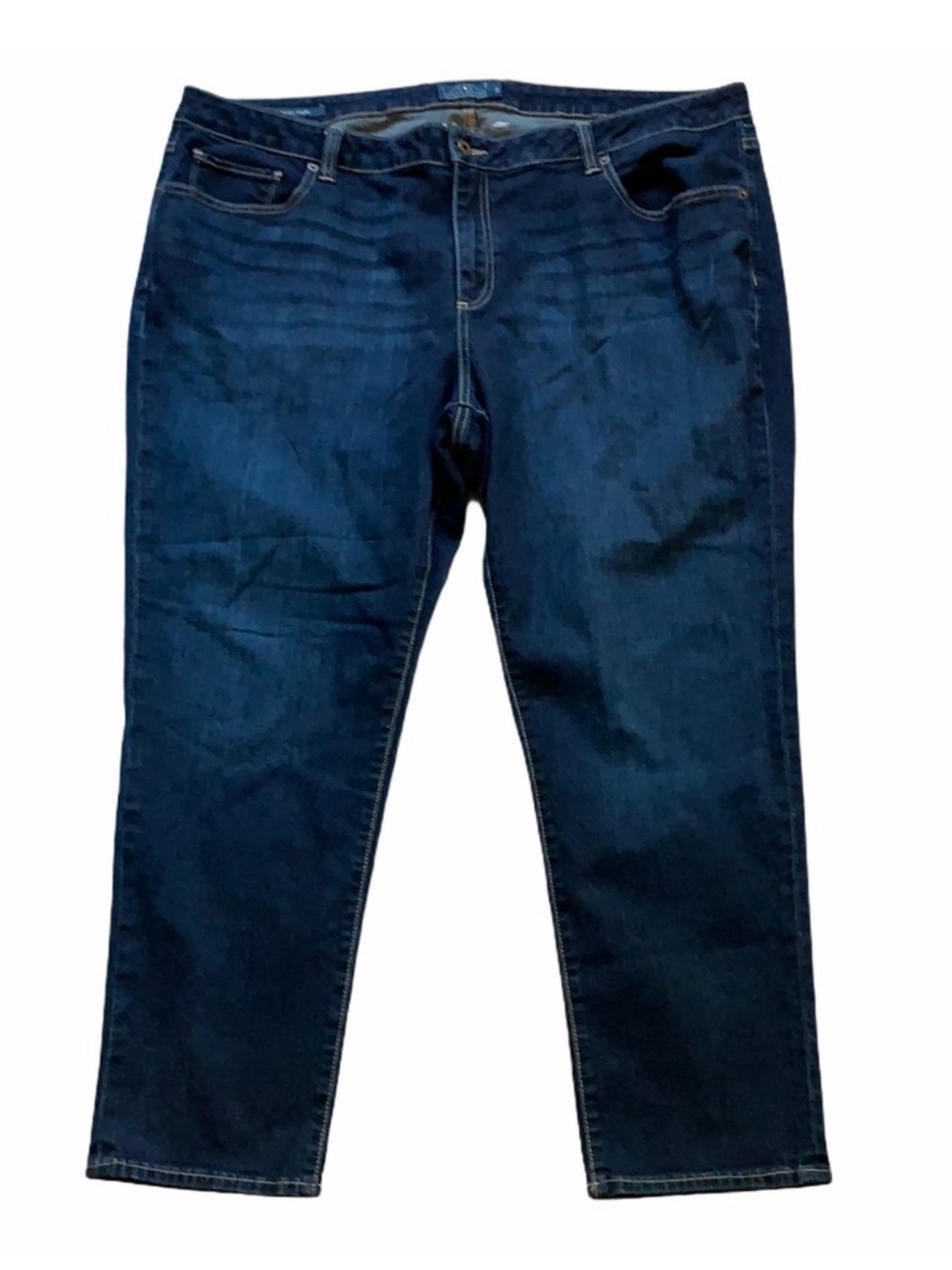 Lucky Brand Women's Straight Leg Jeans - Dark Blue